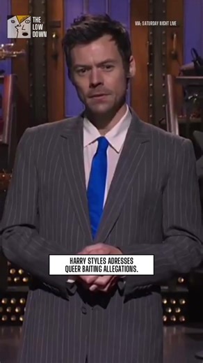 Harry Styles addresses Queer-Baiting Allegations! #harrystyles #lgbtq #snl