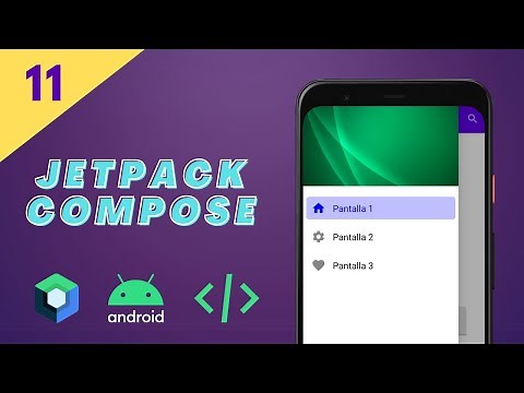 Como Crear NAVIGATION DRAWER en JETPACK COMPOSE #11