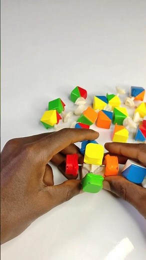 Assembling Moyu RS3M 2020 Rubik's cube
