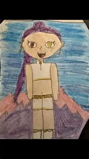 This Drawing STARTS MOVING! 🖍️✨ Avey’s Magic Transformation