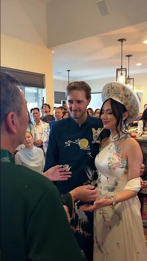 when your culture becomes his too #vietnamese #2026bride #teaceremony #wedding