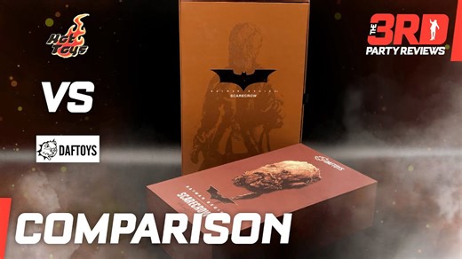 Daftoys vs. Hot Toys Scarecrow: A detailed figure comparison