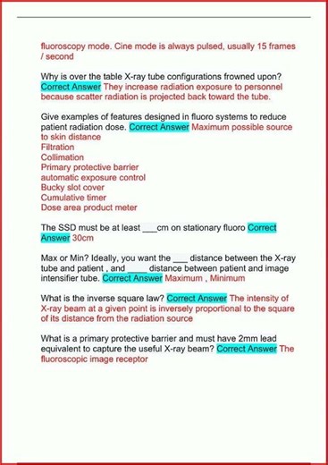 Arrt Exam Latest Actual Exam Questions And Correct Detailed video