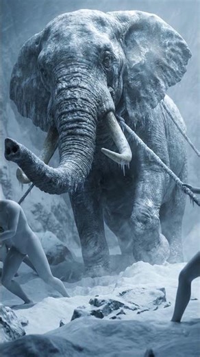 War Elephants in Battle