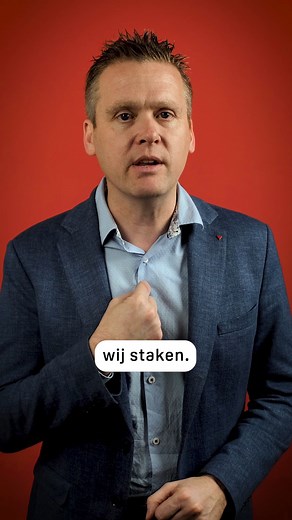71K views · 1.2K reactions | STAKING // Ja, wij staken. Niet omdat het mode is, maar omdat het menens is. Bekijk hier waarom #staking26november | ABVV | Facebook