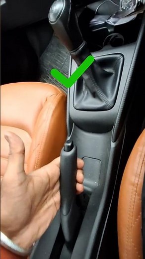 Car handbrake use | Handbrake Release