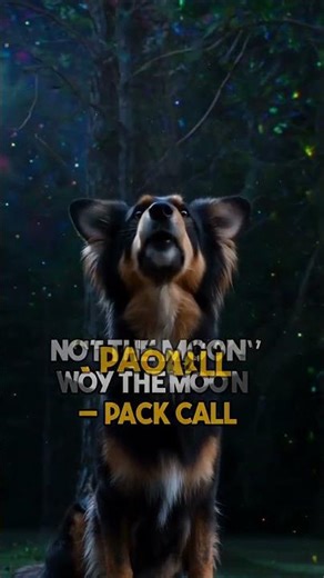 Why Dogs Howl at the Moon 🌕 Wolf Instinct? #cutedog