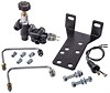 JEGS 631452: Adjustable Brake Proportioning Valve Kit with Mounting Bracket and Brake Lines [w/Black Proportioning Valve] - JEGS