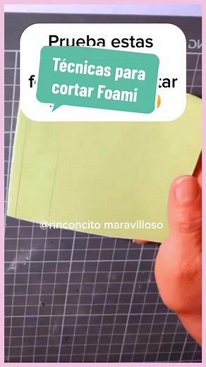 Técnicas para Cortar Foami de Manera Efectiva