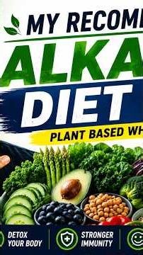 My Recommended Alkaline Diet Plan