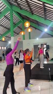 Maladie gospel - zumba class zin dian fitri - dance #zumbaclass #jepara #liveclass