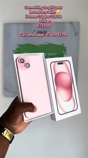 iPhone 15 Plus 128GB in Pink – Perfect Valentine’s Gift!