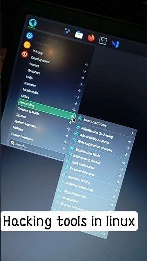Hacking tools in linux 🥶 #ethicalhacking #ethicalhacking #coding