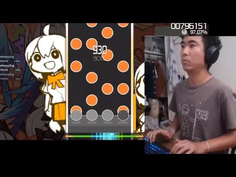 osu!mania | katagiri - Kamiari Algorithm [4K 1.2x jumpstream] | 96.09%