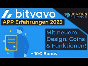 Bitvavo Erfahrungen 2023: Viele App Neuerungen, Kontogarantie, PayPal, Gebühren, neue Coins. Deutsch