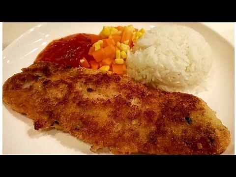 Easy Pan-fried Crumbed Fish Fillet!