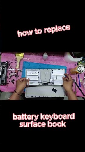 how to replace the battery surface book 2 #surface #batteryrepair #battery #microsoft