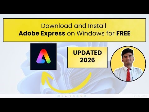 How to Download and Use Adobe Express on Windows 10/11 (2025) | Free Design Tool Guide