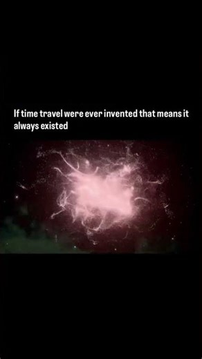 "If time travel exists in the future… it already exists NOW"