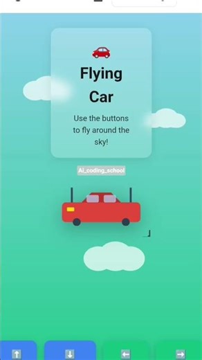 MAKING AN FLY CAR USING CODING SUBSCRIBE FOR MORE AND COMMENT 💬 FOR CODE..