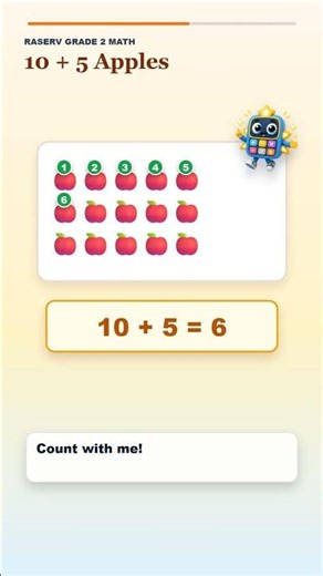 2nd Grade Addition Practice: 10 + 5 | Solve Along! 🧮