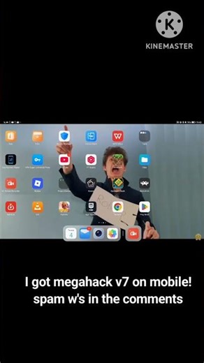 I got gd megahack v7 on mobile! #geometrydash #geometrydashmobile