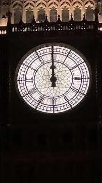 Big Ben at Midnight: The Iconic Sound of 12 "Bongs" in London 🕛🔔