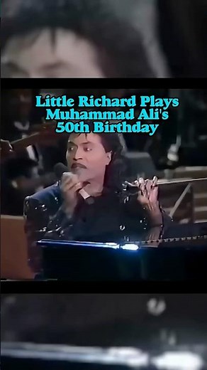 Little Richard Performing at Muhammad Ali's 50th Birthday