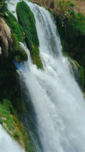 Beauty of Waterfalls in Nature | Lake Reflections & Relaxing Waterfall Ambience 4K 2025