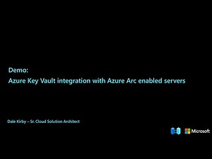 Azure Key Vault integration with Azure Arc enabled servers