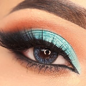 176K views · 6.6K reactions | Sea Blue easy eye makeup Tutorial  | Learning with Shilpa | Facebook