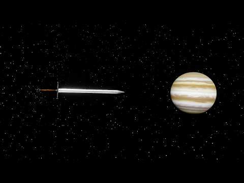 What if you pierced Jupiter with a sword?
