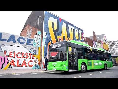 Leicester's New Electric Park & Ride Buses