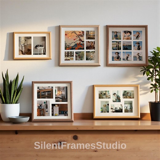 Collage Photo Frame for Multiple Photos, Gallery Style Frame - Etsy UK