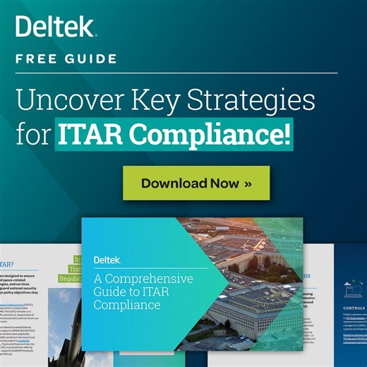 A Comprehensive Guide to ITAR Compliance | Deltek