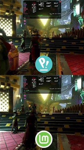 Linux Mint vs. Pop!_OS Cosmic: Which Linux Distro Wins? #Linux #PopOS #LinuxMint #Shorts