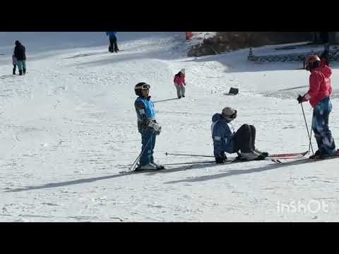 Learning Lesson of Ski スキーのレッスンを学ぶ
