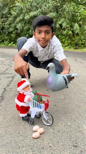 Rc Kabutar And Musical Santa Clause Unboxing for gift 🎁