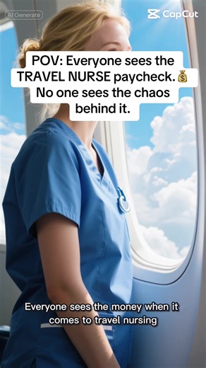 Everyone sees the travel nurse paycheck. Few see the canceled orientations, schedule chaos, and strike coverage behind it. Travel nursing isn’t easy money, it’s earned. #NurseTok #travelnurse #nursesoftikok #nurseslife #Strike