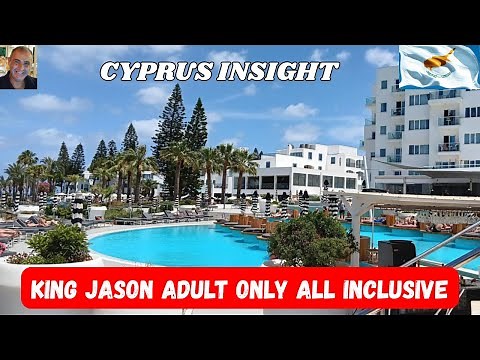 King Jason Hotel Protaras Cyprus - FULL TOUR Including ROOM!!
