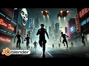 Create This HORROR Scene in Blender