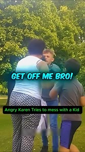 12M views · 31K reactions | Angry Karen Tries to mess with a Kid . #karen #freakout #reels #funny #crazy | Solin Daily Dose | Facebook