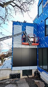 ACM panel install - POV #roofing #toronto #torontohomes #torontobuilder #torontoroofing #renovation #luxuryhomes #buildersofinsta #roofersofinstagram #asmr | TorontoRoofing.ca