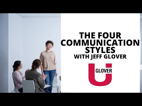The Four Communication (Personality) Styles with Coach, Jeff Glover