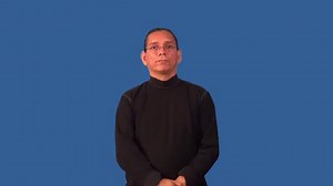 Watch how to sign 'bloodiness' in American Sign Language.