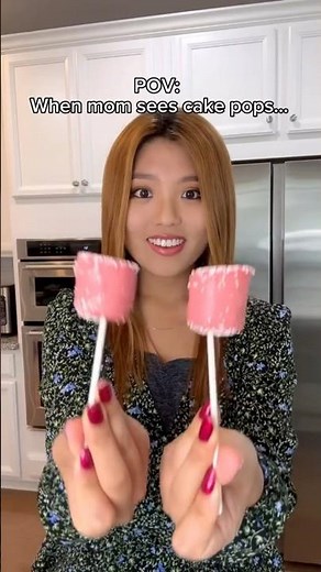 POV: WHEN MOM SEES CAKE POPS #shorts #viral #mukbang