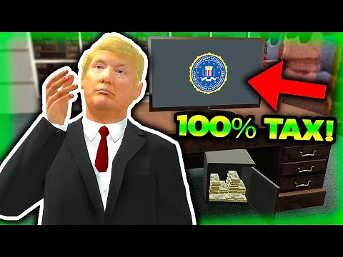 PEOPLE GET MAD OVER THE 100% Tax Rate! - Gmod DarkRP New Mayor Computer