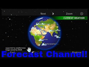 Using The Forecast Channel With Riiconnect24! (vWii 9/16/2021)