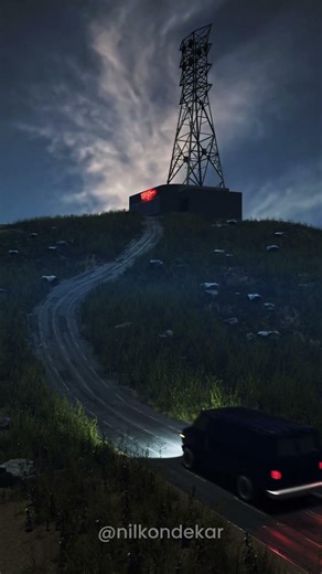 Stranger things blender animation