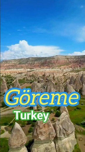 Göreme I I Turkey #travel #explore #goreme #kapadokya #nature #history #tradition #destination #fyp~